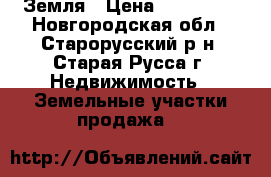 Земля › Цена ­ 355 000 - Новгородская обл., Старорусский р-н, Старая Русса г. Недвижимость » Земельные участки продажа   